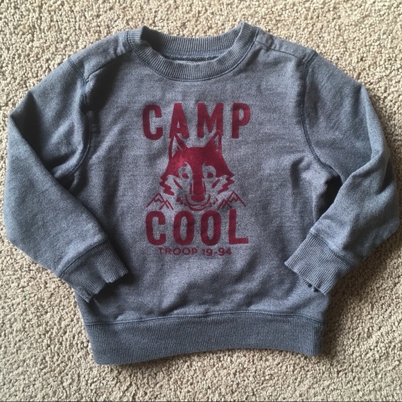 Old Navy Other - 4/$20 Old Navy gray fox sweatshirt 5T